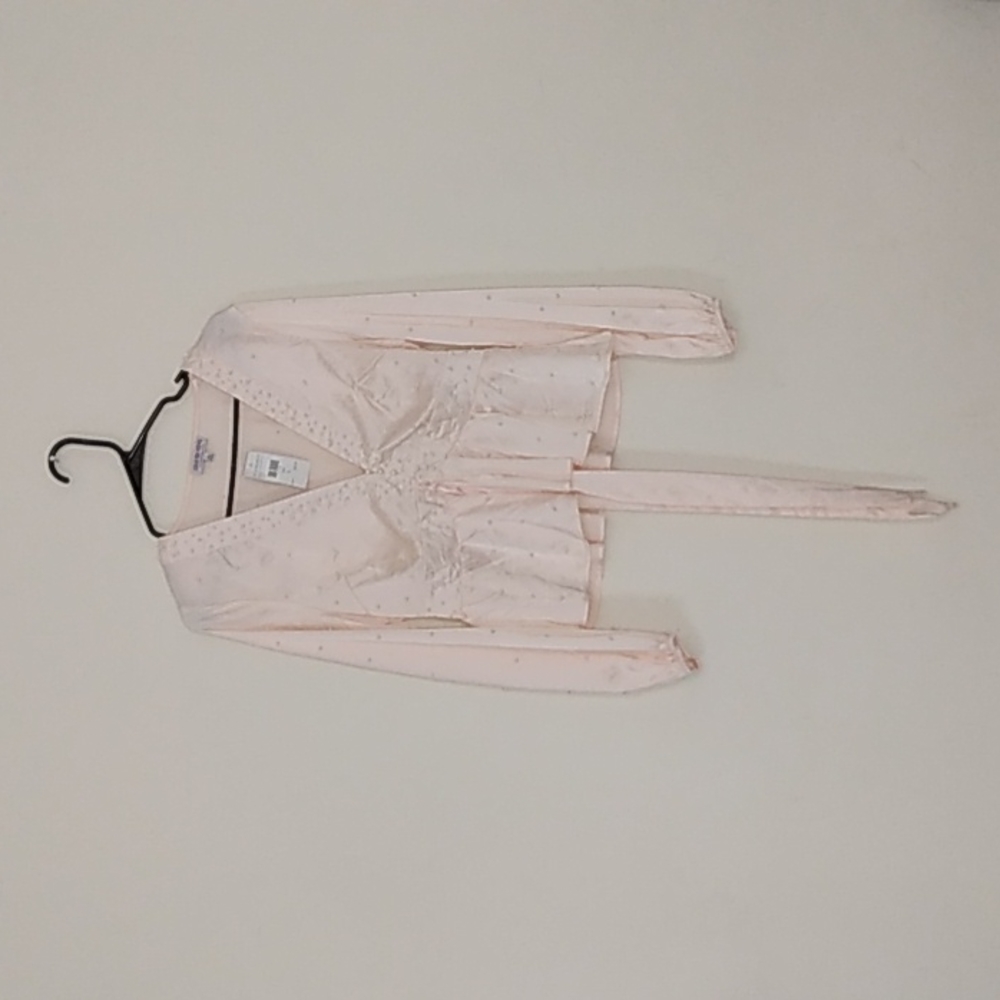 $25 Upfront and personal pearl top